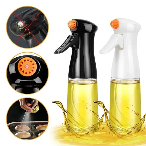 1-2PC upgrade olive oil spray bottle cooking baking vinegar spray empty bottle spray oil distributor for barbecue picnic tools 240819