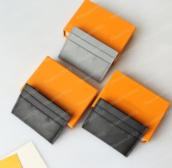 10A Card Holders Credit Card Holder Wallets & Holders Classic Men Women Mini Small Wallet High Quality Slim Bank Cardholder With Box 81381