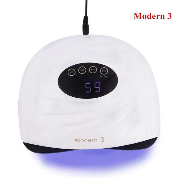 UV LED nail lamp fast curing gel polishing nail dryer 10s-30s-60s-99s timing mode with LCD display nail art tool M241123