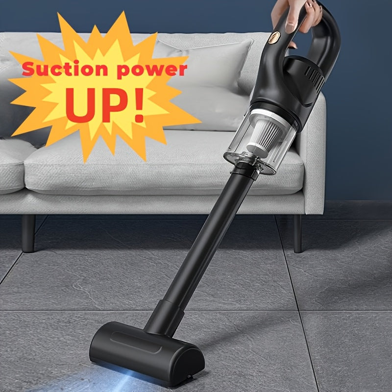TEMU Cordless Vacuum Cleaner Rechargeable Super Cordless Handheld Vacuum Cleaner, Lightweight And Portable Design, Cordless Cleaning, Strong Suction,