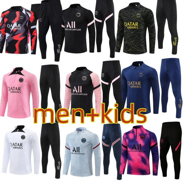 2025 26 pPSG tracksuit Paris tracksuit training chandal 21 22 23 24 25 26 survetement tuta retro futbol psgES tracksuits Soccer football tracksuit 8