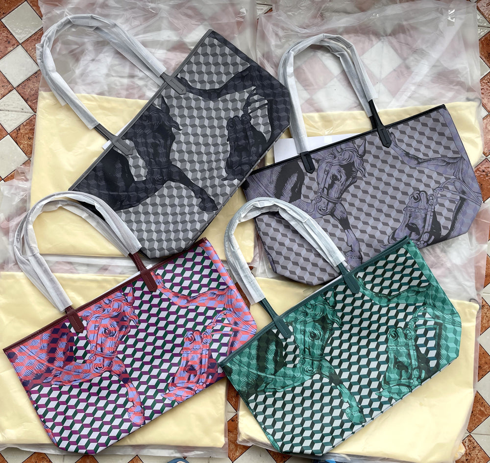 Women handbag shopping LOUP NOIR bags totes HOBO Cheval Bordeaux Card Holders shoulder bag single-sided