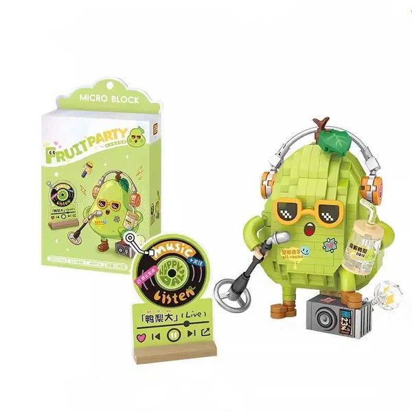LOZ fruit party DIY decoration blocks Home decoration Model Building Blocks toys Assembly Toy Christmas Gift for Children Adult C250118