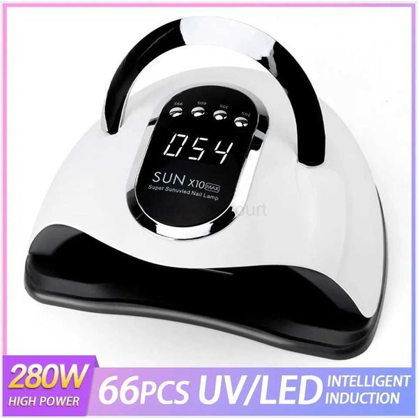 280W Nail Dryer LED Lamp UV Light Polish Gel Curing Machine Electric ManicureM240729