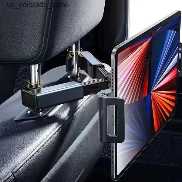 Cell Phone Mounts Holders Car Mount Universal Car Headrest Mount Holder compatible Road Trip Essentials For 4.5-6 Inch Phones and 7-10.5 Inc