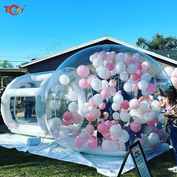 Outdoor Activities Wedding Party Rental Transparent Inflatable Bubble House Tent Ice House Dome Bubble Balloon Children&#039;s Home Party