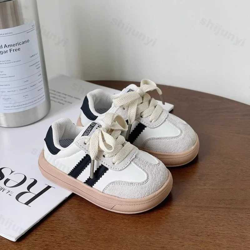 Athletic Outdoor Children Casual Sneakers Girls Boys Autumn New Fashion Skateboard Shoes Soft Anti-Slippery Kids Toddler Baby Leisure Sports Shoe W8