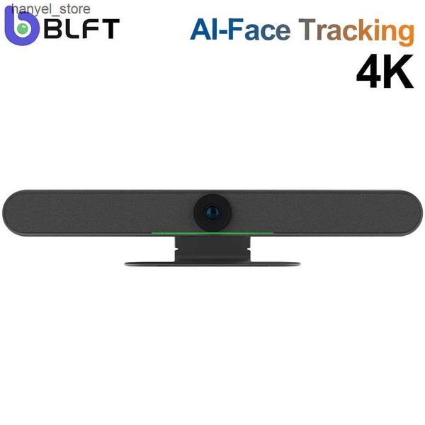 Webcams All in One Portable Conference Microphone Usb Plug and Play 4K Ai Auto Face Track Video Conference speaker Auto Framing Webcam L2409