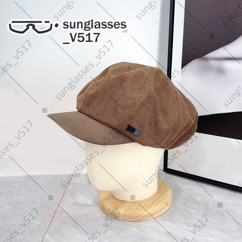 Modern Fashion Beret hats for men women casquette luxe Simple European style Suitable for all kinds of wear Duckbill cap young and fashionable baseb
