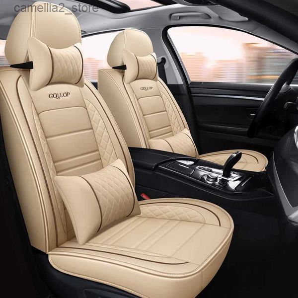 Covers Universal Style Seat Cover for AUDI All car models A3 Sportback A1 A4 A5 A6 A6L A7 A8 A8L Car Accessories Interiors Details Q231120
