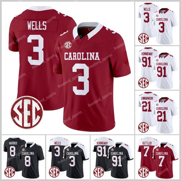 1980 Throwback College Football Jerseys Debo Williams George Rogers Juice Wells Nick Emmanwori Nyck Harbor Spencer Rattler Tonka Hemingway M