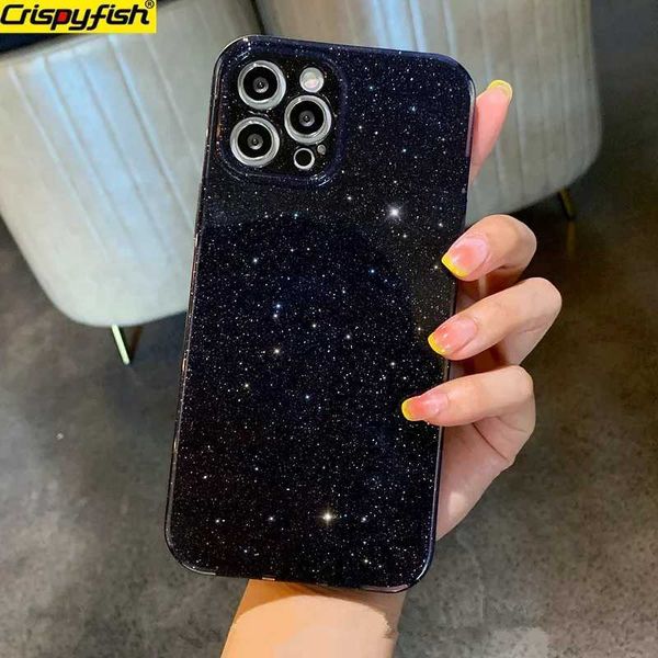 Luxury Nbole black shiny silicone phone case suitable for iPhone 15 Plus 14 13 11 Pro Max SE 7 8 Plus XR XS soft TPU cover M240902