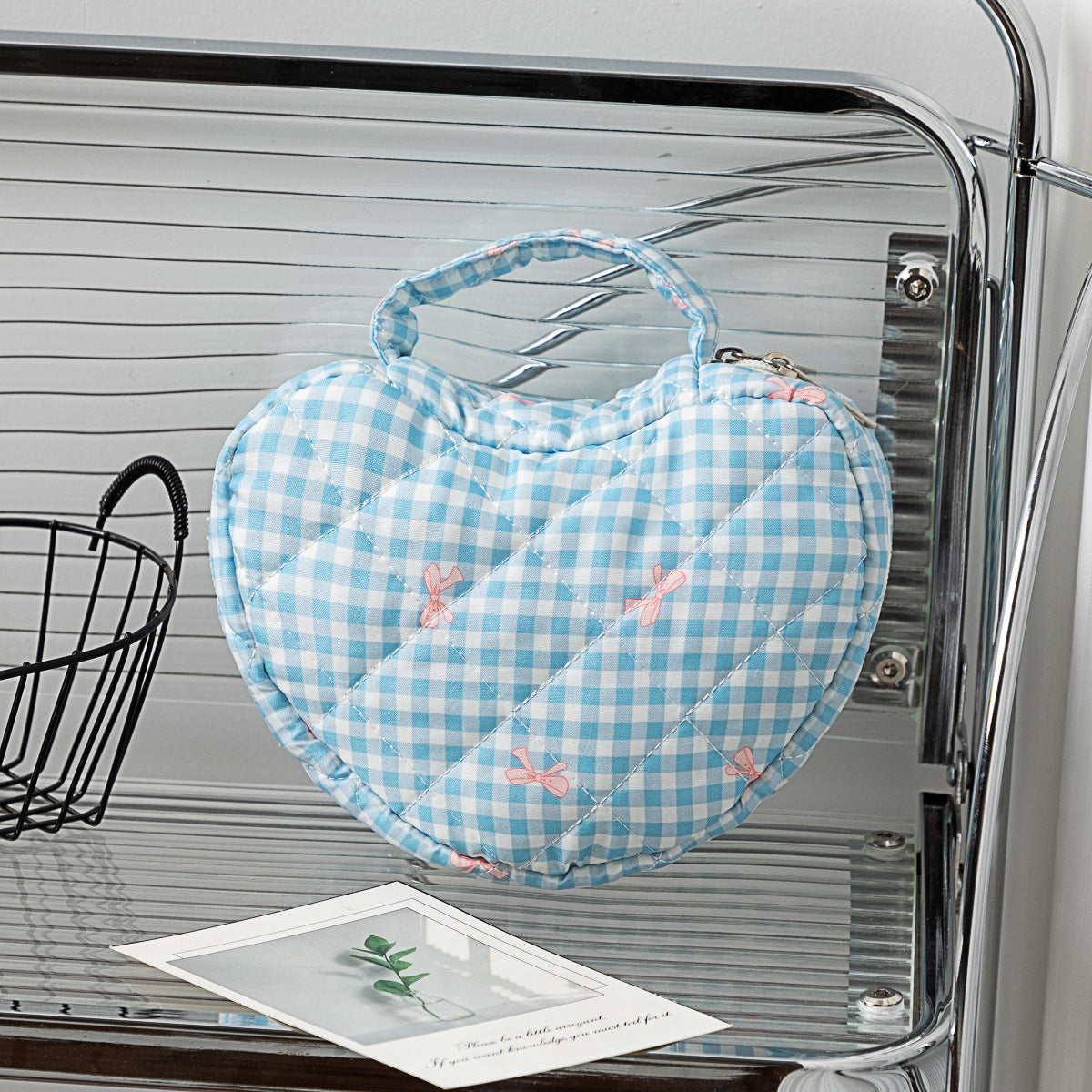 111-45Ins style large capacity canvas cosmetic bag toiletries bag skin care products