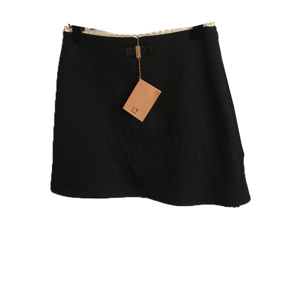 Classic Letters Skirts Women Lovely Charm Skirt Luxury Party Dress 2 Colors Lace Designer Skirt Personality Holiday Skirt