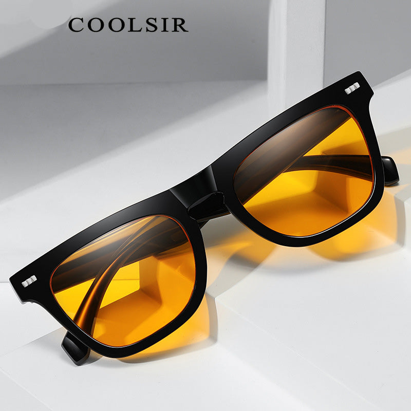 New fashion myopia glasses computer glasses mobile phone games anti-blue light glasses 8860 plano glasses Korean fashion