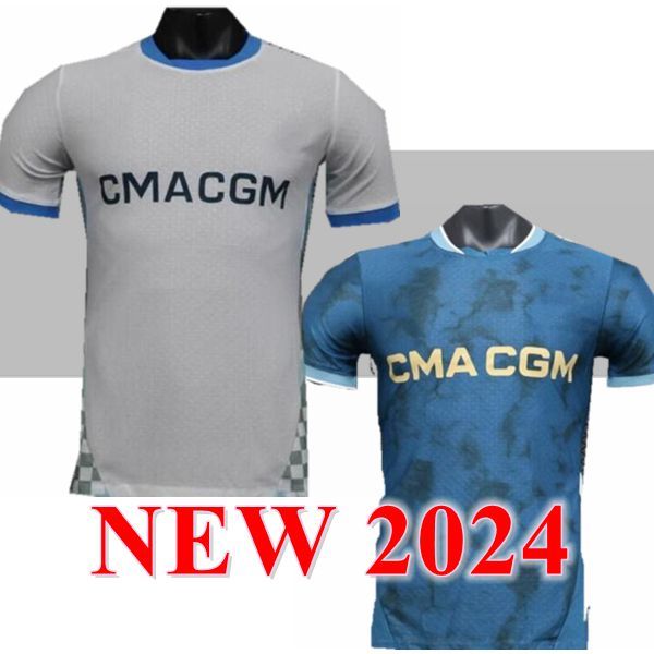 2024 2025 maillot MarseilleS soccer jerseys foot CUISANCE GUENDOUZI ALEXIS PAYET CLAUSS football shirts men kids VERETOUT Under OM Olympique