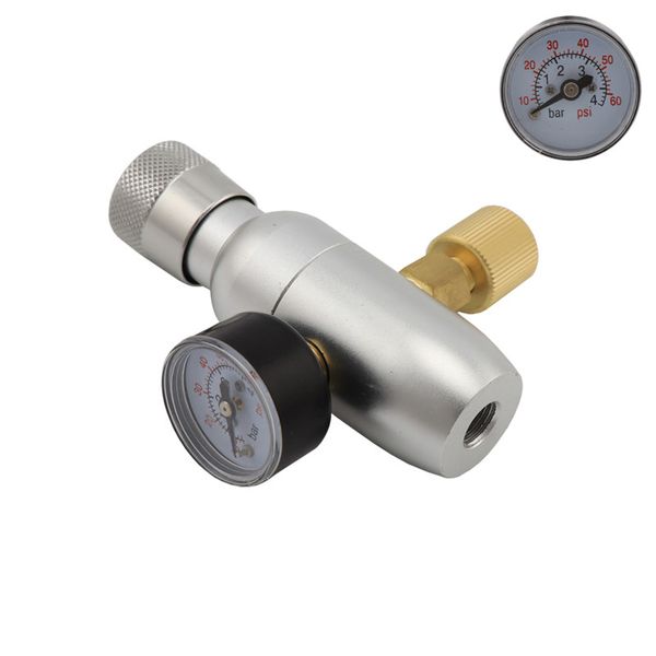 Homebrew Kegging Premium Regulated CO2 Charger Kit Mini Gas Regulator 3-8 Thread 30PSI 60PSI 150PSI Beer Kegerator