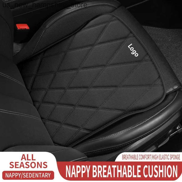Seat Cushions PU Leather Car Seat Cover Car Front Seat Cushion Anti Slip Auto Chair Protector Cover For Car Accessories J241121