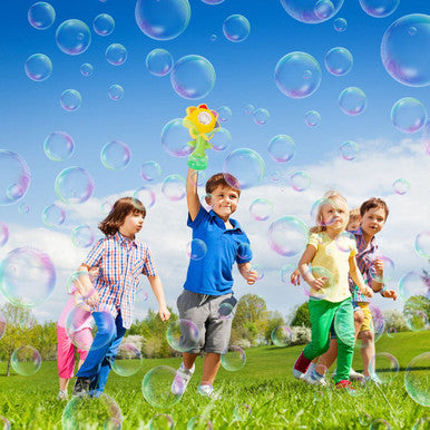 Dancing Flower Bubble Machine (2-Pack)