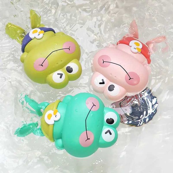 Baby Bath Toys Baby bath toys swimming turtle bath toys childrens water games baby bathroom shower bathtub spring wound animal toys CL250113