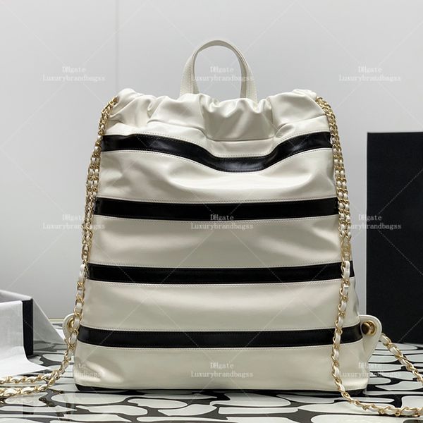 Backpack Shopping Bags 34cm Tote Bag Designer 22 Handbag Garbage Bags Top Mirror quality Calfskin With Box 24C21A