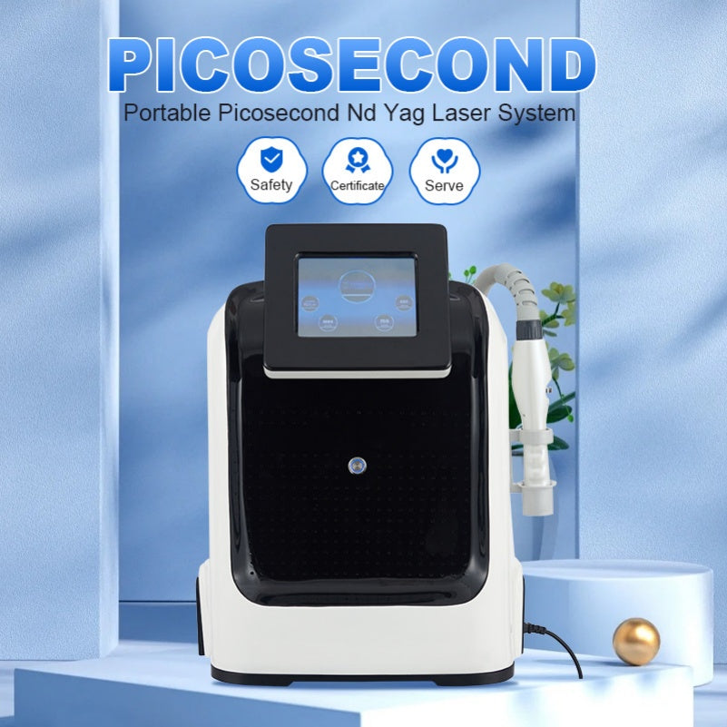 Picosecond Laser Tattoo Removal Machine Spot Freckles Acne Treatment 532-755-1064-1320nm Carbon Peeling Skin Rejuvenation Device