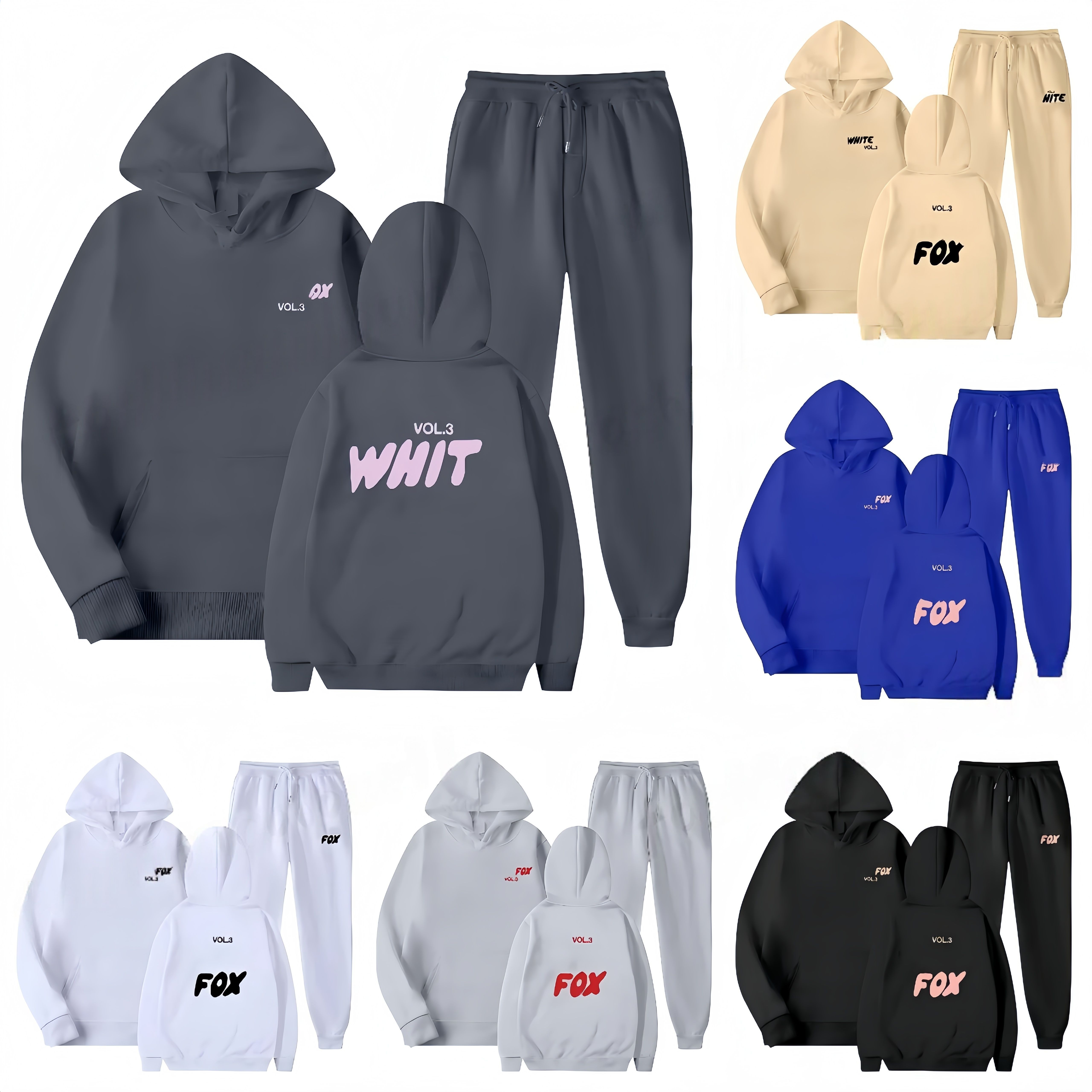 White hoodie Women Tracksuits Two Pieces Set 2025 New Summer Autumn Hoodie Set Fashion Sporty Short Sleeve Pullover Shorts Set 32 Colors