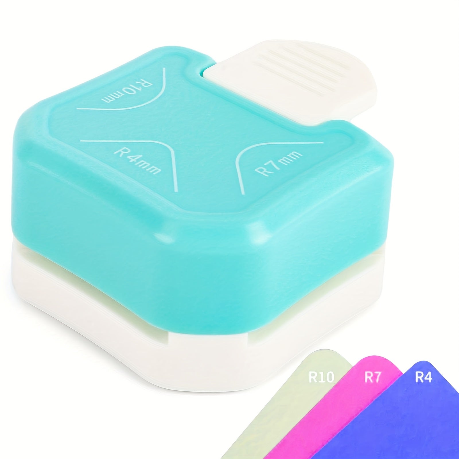 TEMU Corner Rounder Punch, 3in 1 (r4mm+r7mm+r10mm) Corner Cutter Corner Punch For Paper Crafts Diy Projects Scrapbooking Photocards Business Card