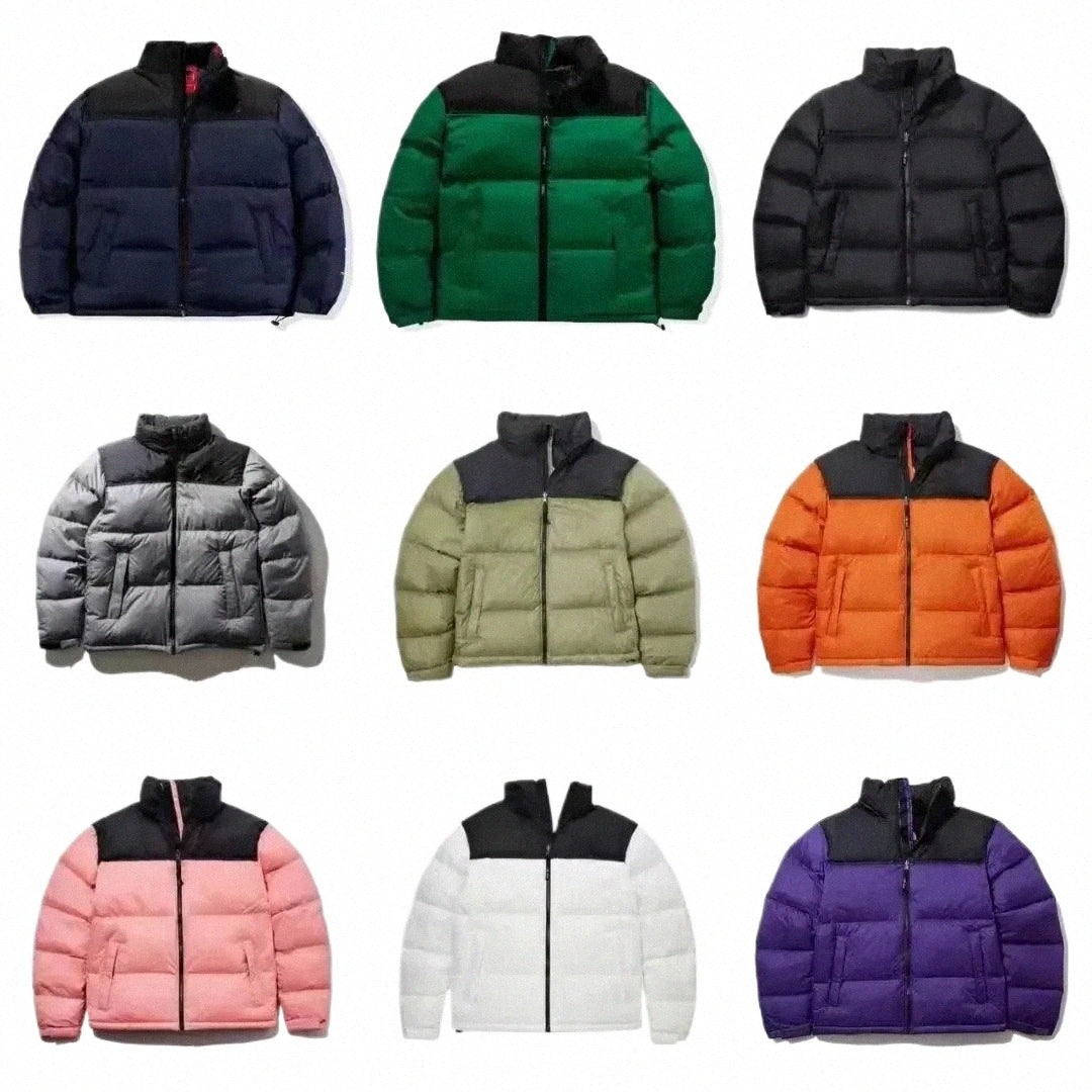 men Designer Down Jacket fashion Parka Puffer Jacket Men and Women Quality Warm Jackets Outerwear Stylist Winter Coats 9 Colors Size M e9Ag#