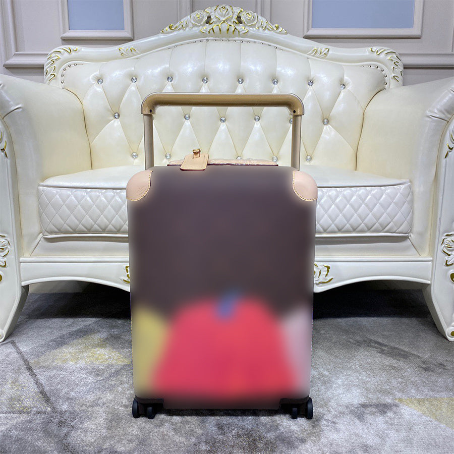 Designer Suitcase Luggage Luxury Boarding Case Rolling Genuine Leather Suitcase Classic Flower Letter Wheels Carry On Trolley Case Password Travel B