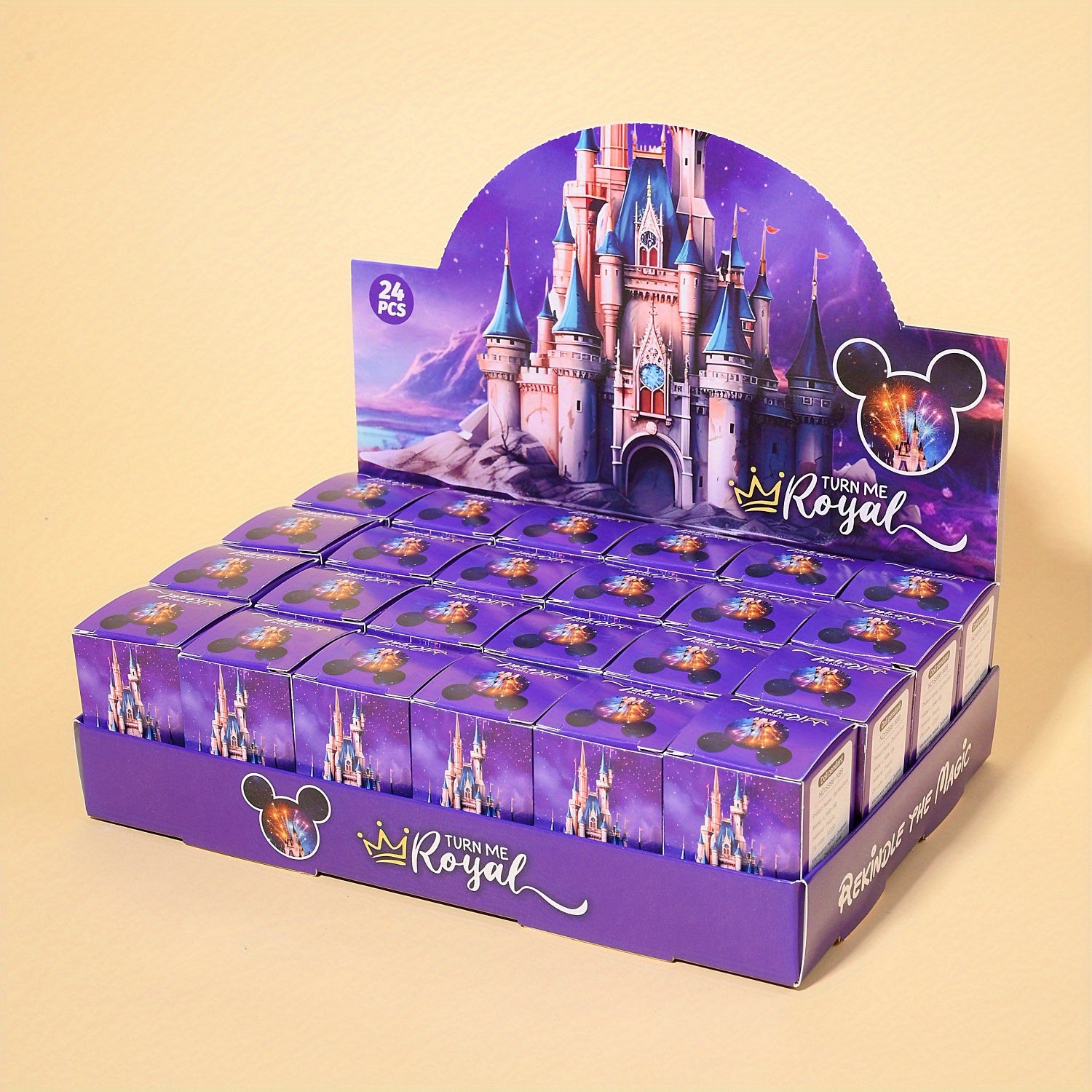 TEMU Officially Licensed: 24pcs Authentic Mystery Cartoon Keychain Blind Box - , , , | Perfect For Parties And Surprises | Vivid Character Designs |