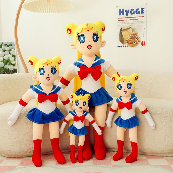 Anime Wholesale Sailor Moon Plush Toys Children&#039;s Games Playmates Holiday Gifts Bedroom Decoration