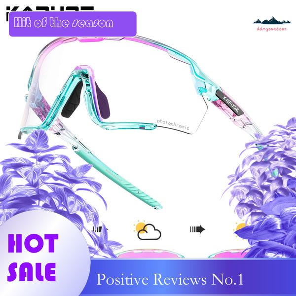 Ddmyoutdoor China Domestic Photochromic Cycg Glasses Sier Lens Sunglasses Multi Color Men Women Bike Outdoor Eyewear Riding Driving Running