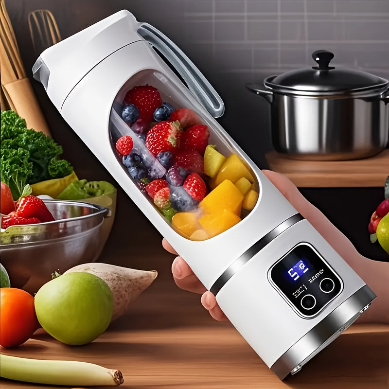 TEMU Portable Blender And Juicer, Usb Charging - Easy To Clean, Suitable For Fruit And Vegetable Drinks, Smoothies