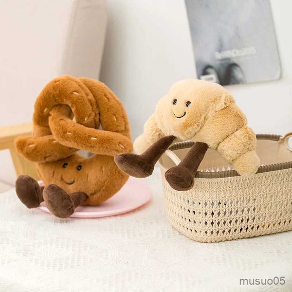 Christmas Toy Supplies 16-32cm Burrito Croissa Toast Plush Toys Stuffed Lovely Dolls Sofa Baguette Soft Food for Boys Girls Birthday Gifts R