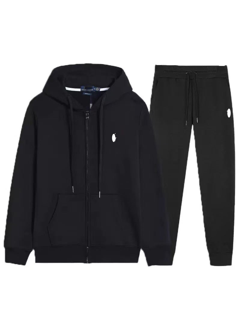 Mens Tracksuits Polo Hoodie Mens Hoodies Designer Hoodies Mens Tracksuit Designer Sets Zip Pullover Cotton Horse embroidery Long Sleeve Casual Tech