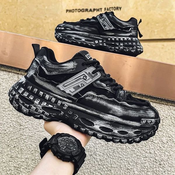 2024 Free Shipping New Designer Mens Shoes Mesh Breathable Sports Shoes Mens Shoes Youth Tire Sole Wear-Resistant Worn-Out Shoes Runners Tra