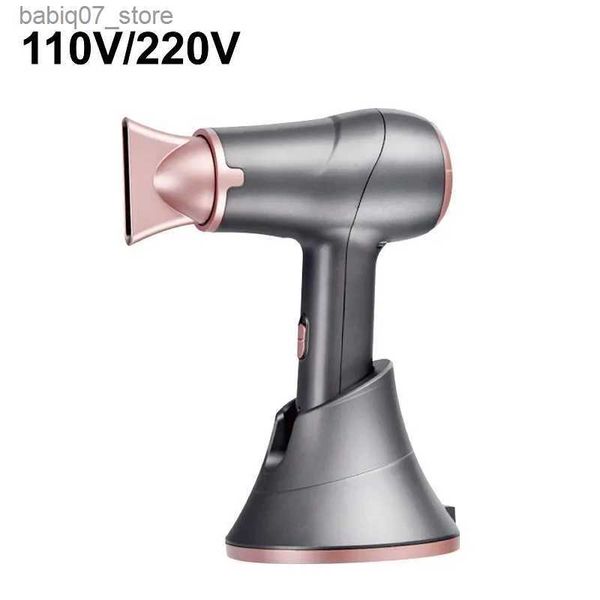 Hair Dryers 5000mAh Cordless Dryer Rechargeable Portable Travel Salon Styling Tool Hot and Cold Air 300W Q240307