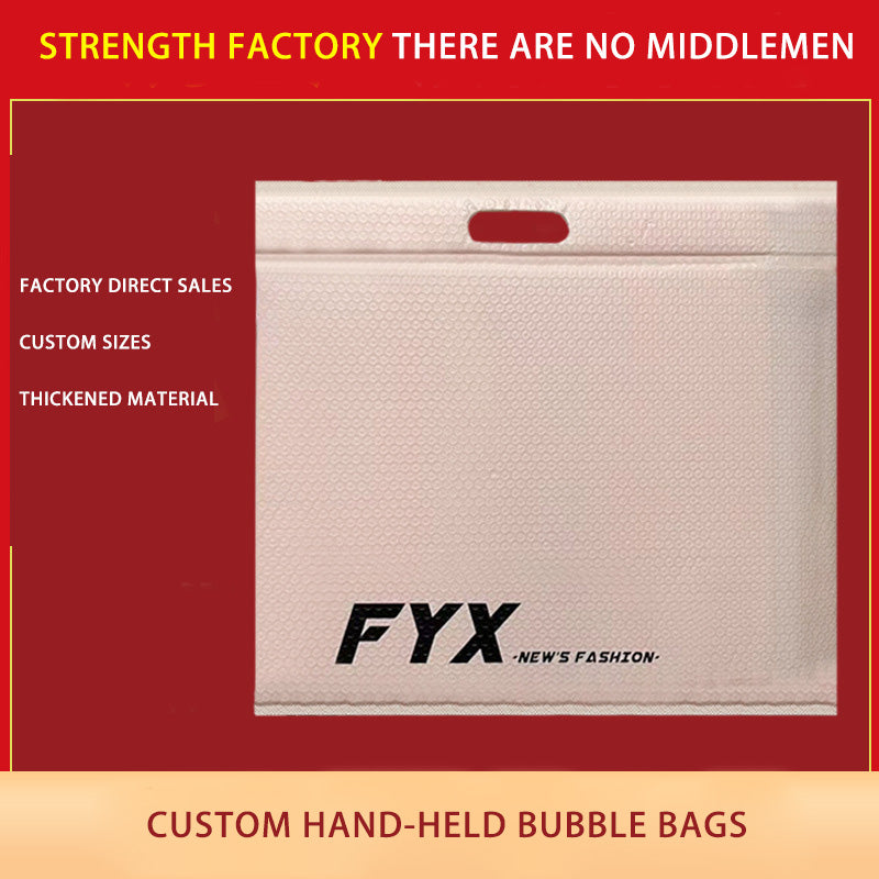 Anti-Leakage Bubble Wrap Bags with Adhesive Seal for Protective Package Handling