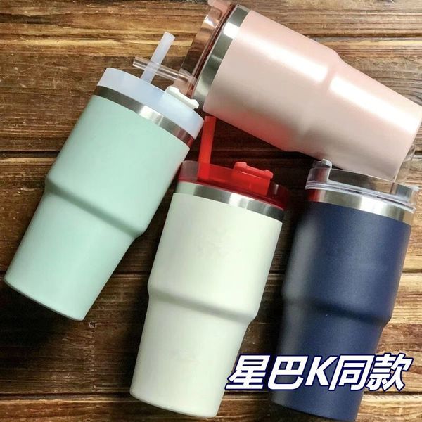 ba Tong Bing Ba Car 304 Stainless Steel Water 20OZ Large Capacity Beer Cup Insulation and Cold Protection