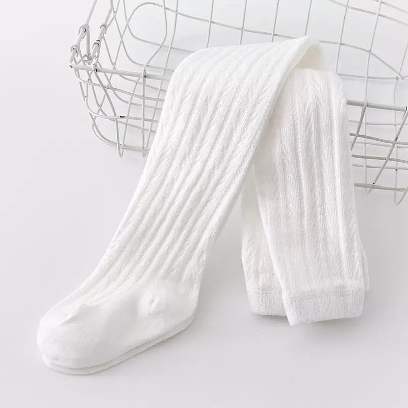 50217 Autumn-Winter Girls&#039; Base Layer Pants Made of Pure Combed Cotton in Solid Color