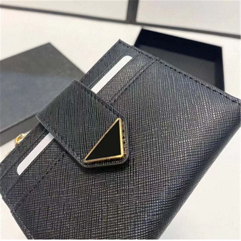 Fashion classic flap Card holders womens pink purse Designer Key wallet CardHolder leather zipper wallets man caviar quilted key pouch lady gift coi