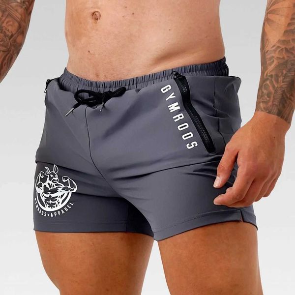 Shorts masculinos 2023 New Sport Shorts Men Ginástica Ginástica Executando shorts Crodirding Joggers Treinamento de fitness Summer Fitness J