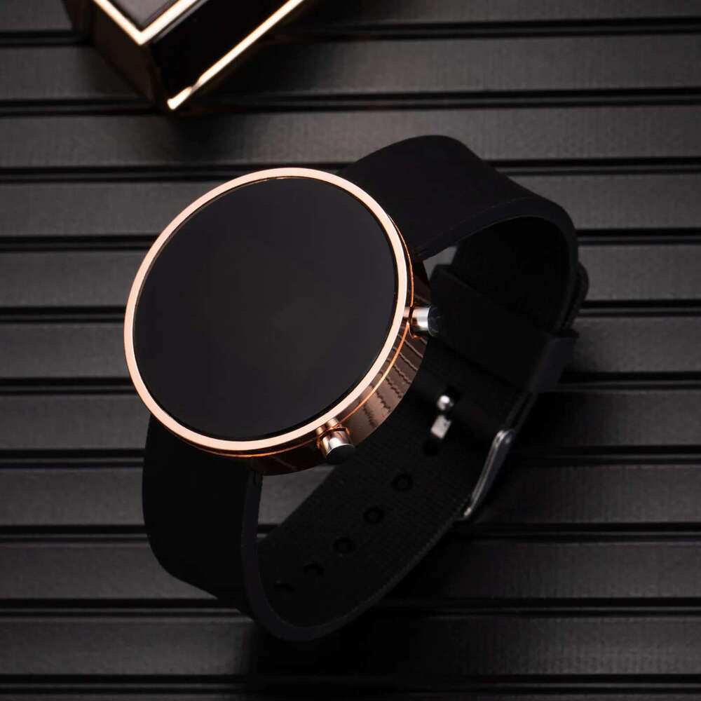 Fashion Women Digital Wrist Watches Simple Round Dial Led Watch for Woman Casual Sport Ladies Electronic Clock reloj digital