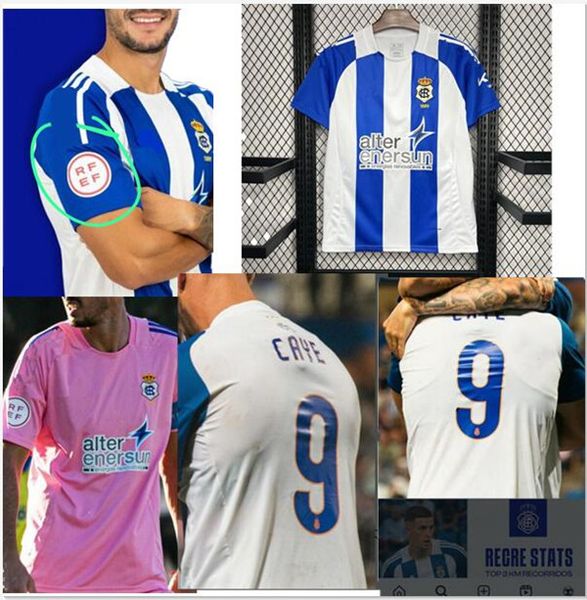 24 25 Second Division League Recreation de Huelva jerseys, caye football shirts, football shirts Home Away CAYE jerseys
