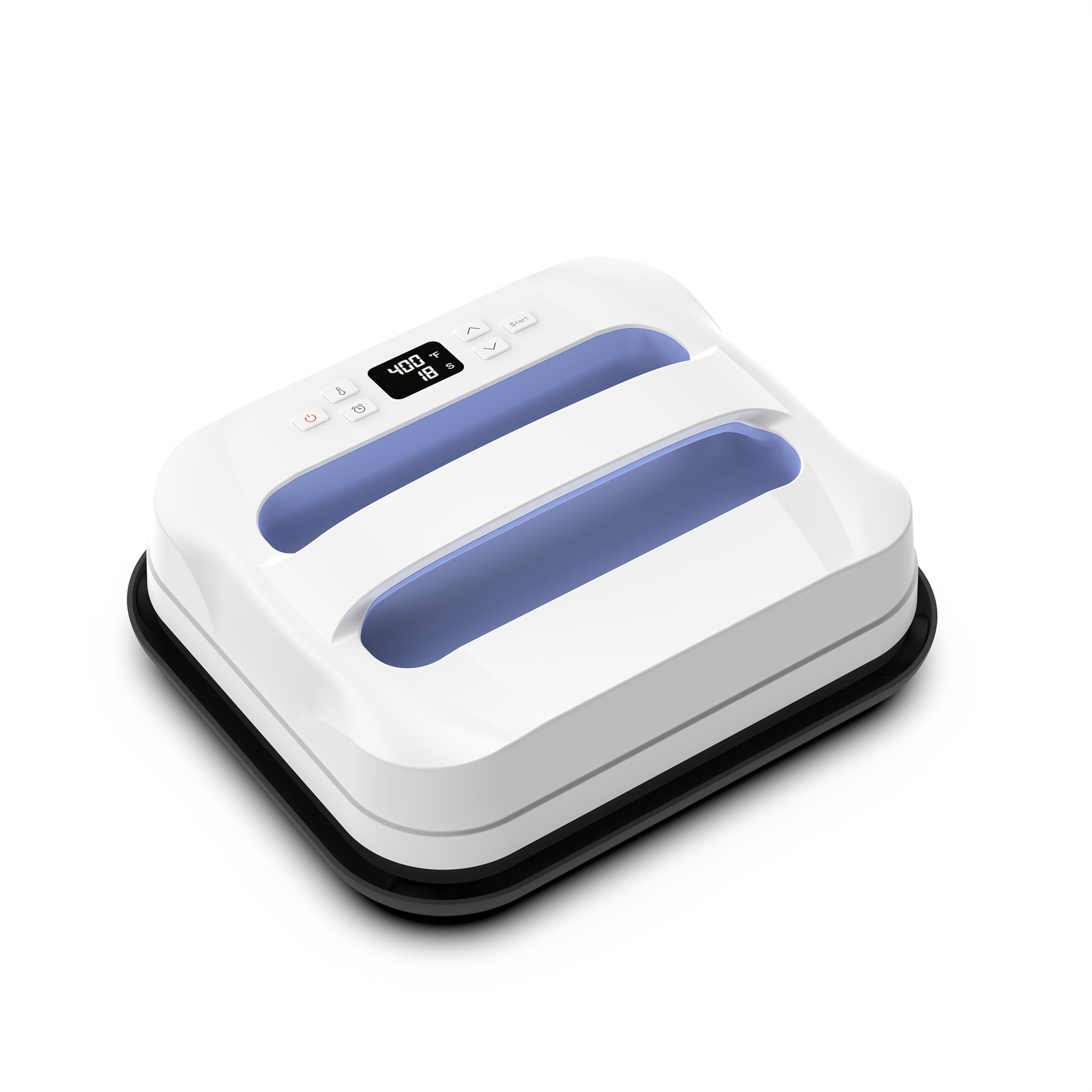 TEMU Professional Heat Press Machine With Dual Sizes (12x10" & 9x9") - Portable Heavy-duty Iron-on Transfer Press For T-shirts, Vinyl, Sublimation -