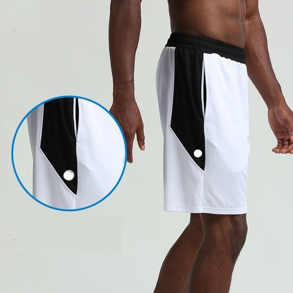 Quick Yoga Sports Shorts Men Dry Shorts With Pocket Mobile Phone Casual Running Gym Short Jogger Pant 2024