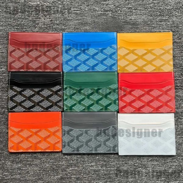 Genuine Leather Card Holders Designer Wallet Fashion Coin Purses Women Men Cardholder Key Pouch Passport Holders Card Wallet Mens Card Holde