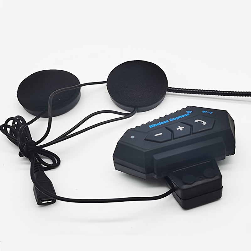 TEMU Wireless 6.0 Motorcycle Helmet Headphones: Wireless Music Accessories, Headphones Motorcycle Headphones, Motorcycle Accessories, Professional ,