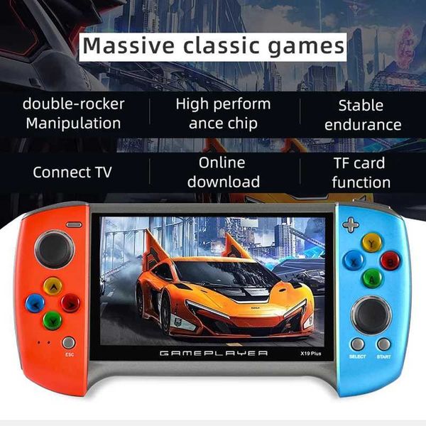 Retro Portable Handheld Arcade Video Game Console Player for Children Videogame TV Hand hine Kids Retrogame Emator Classic Z241230